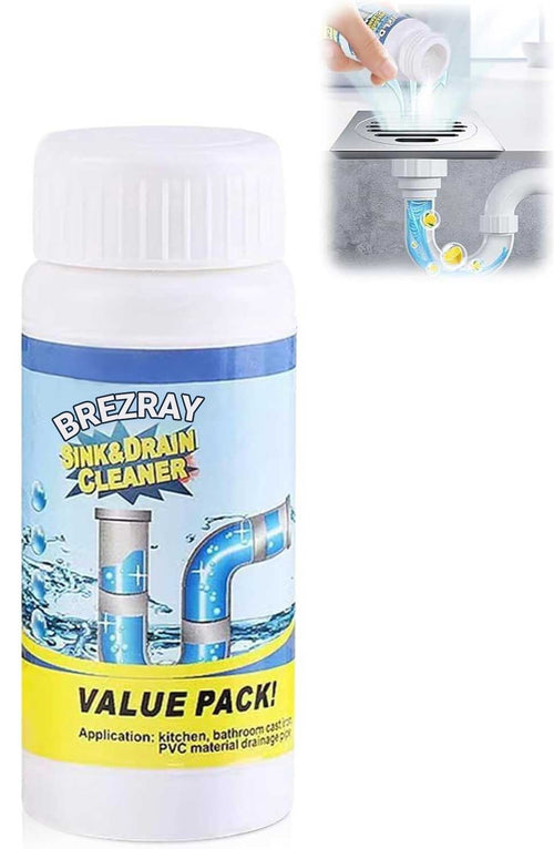 BREZRAY Sink & Drain Cleaner Powder - Pipeline Dredging Agent