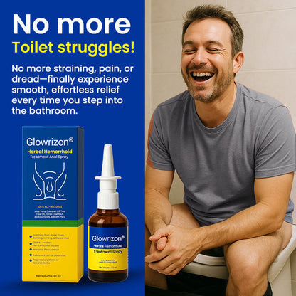 💥 Say Goodbye to Pain! | Glowrizon® Hemorrhoid Spray | 🔥Save 50% Today!