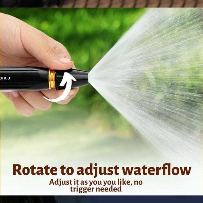 Alisanta Copper Plated Alloy 75g Black Diamond Direct Injection High Pressure sprinkler, Garden Watering, Car Wash