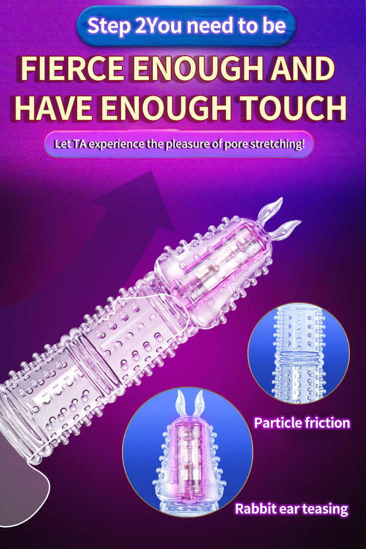 🔥🎁 2025 HOT Deal 💥 BumbleBee Extension Vibrator – Makes You Longer, Harder & Unstoppable 😍