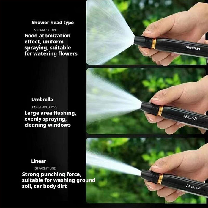 Alisanta Copper Plated Alloy 75g Black Diamond Direct Injection High Pressure sprinkler, Garden Watering, Car Wash