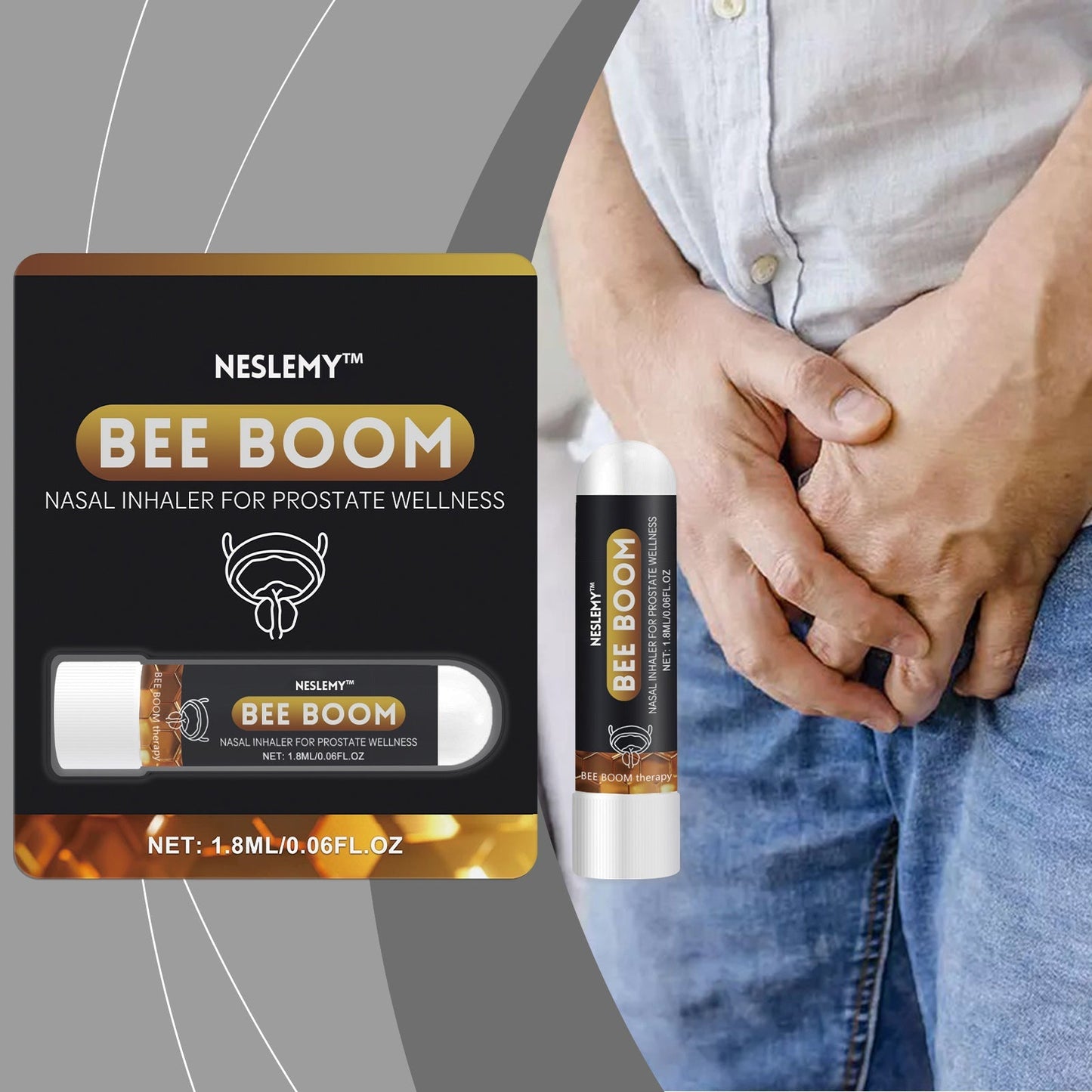 NESLEMY™ BeeBoom NASAL INHALER FOR PROSTATE WELLNESS