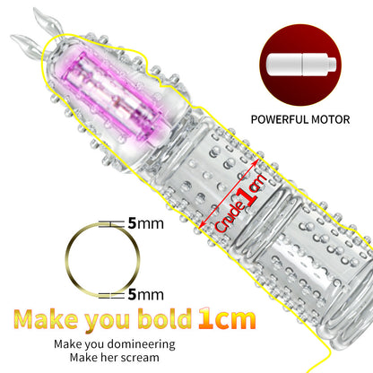 🔥🎁 2025 HOT Deal 💥 BumbleBee Extension Vibrator – Makes You Longer, Harder & Unstoppable 😍