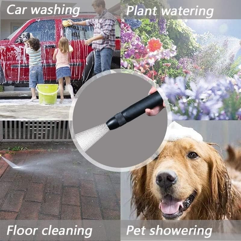 Alisanta Copper Plated Alloy 75g Black Diamond Direct Injection High Pressure sprinkler, Garden Watering, Car Wash