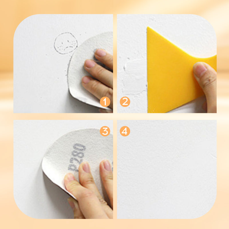 Waterproof and Alkaline-Resistant Wall Repair Paste