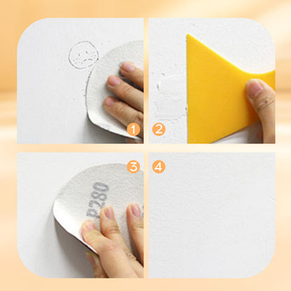 Waterproof and Alkaline-Resistant Wall Repair Paste